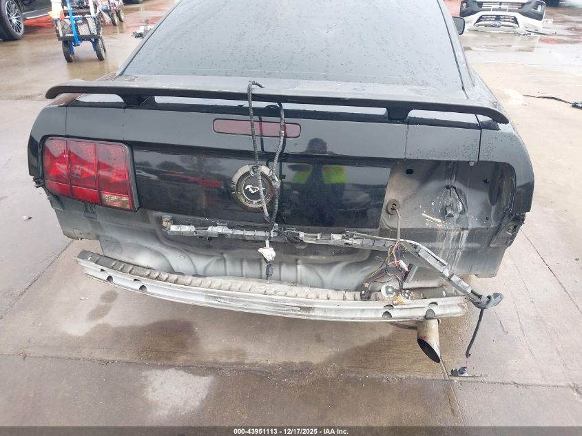 2006 Ford Mustang V6 VIN: 1ZVFT80N065157502 Lot: 43951113