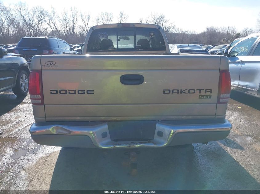 2004 Dodge Dakota Slt VIN: 1D7HG42K74S518840 Lot: 43951111