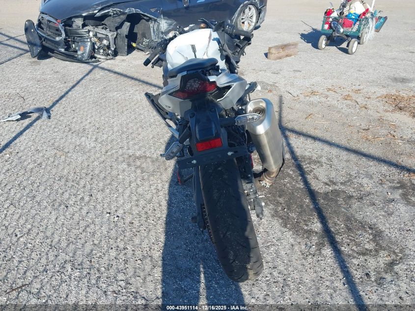 2025 Kawasaki Zx400 S VIN: ML5ZXCS16SDA41378 Lot: 43951114