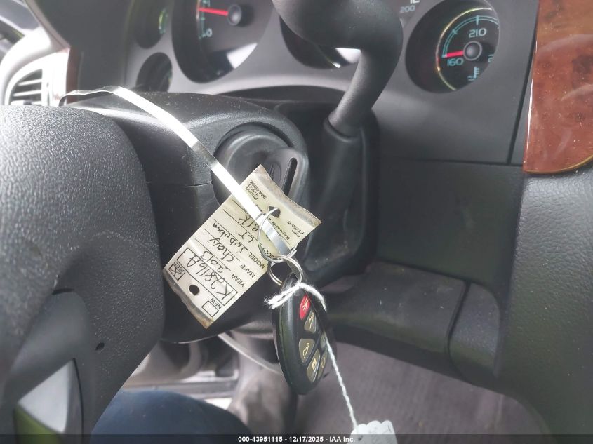 2013 Chevrolet Suburban 1500 Lt VIN: 1GNSKJE75DR284040 Lot: 43951115