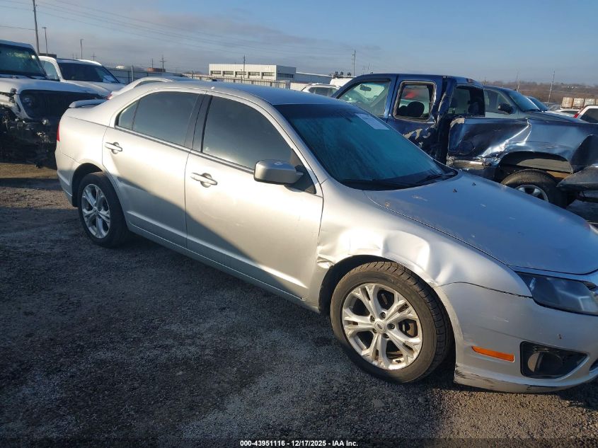2012 Ford Fusion Se VIN: 3FAHP0HA4CR414498 Lot: 43951116