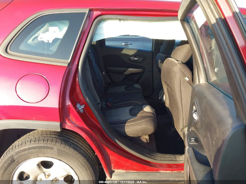 2017 Jeep Cherokee Sport 4X4 VIN: 1C4PJMAB4HW619003 Lot: 43951120