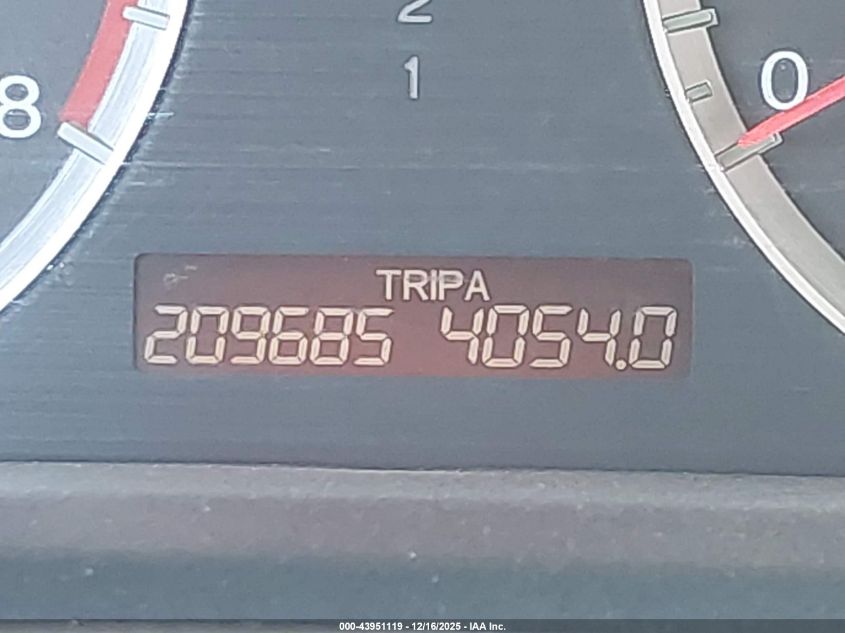 2008 Honda Accord 2.4 Lx VIN: 1HGCP26368A066078 Lot: 43951119