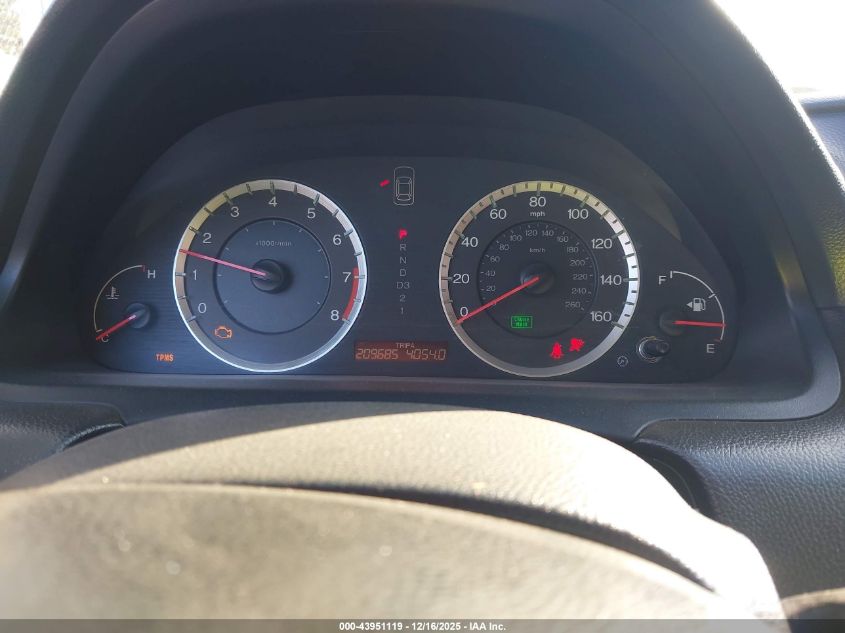 2008 Honda Accord 2.4 Lx VIN: 1HGCP26368A066078 Lot: 43951119