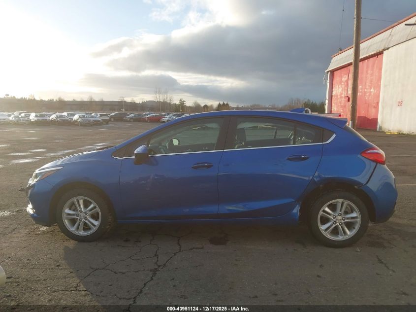 2018 Chevrolet Cruze Lt Auto VIN: 3G1BE6SM6JS651066 Lot: 43951124