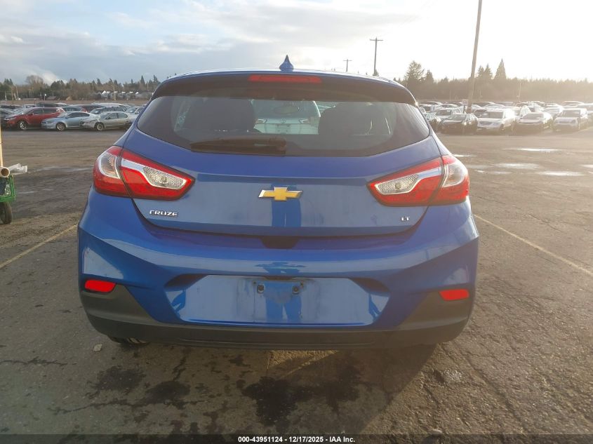 2018 Chevrolet Cruze Lt Auto VIN: 3G1BE6SM6JS651066 Lot: 43951124