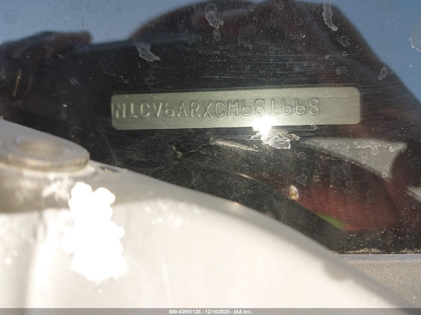 2012 Infiniti G37X VIN: JN1CV6ARXCM681668 Lot: 43951128