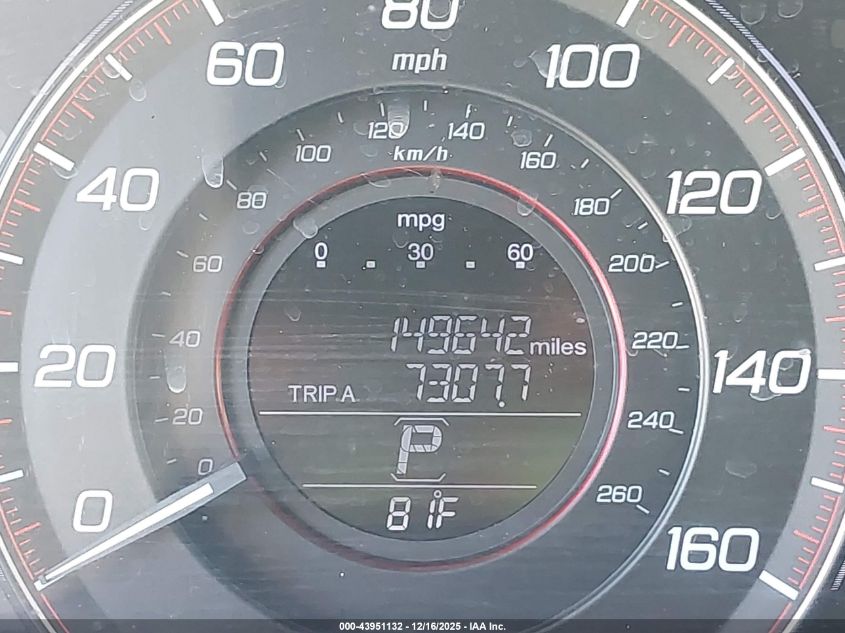 2015 Honda Accord Sport VIN: 1HGCR2F55FA223091 Lot: 43951132