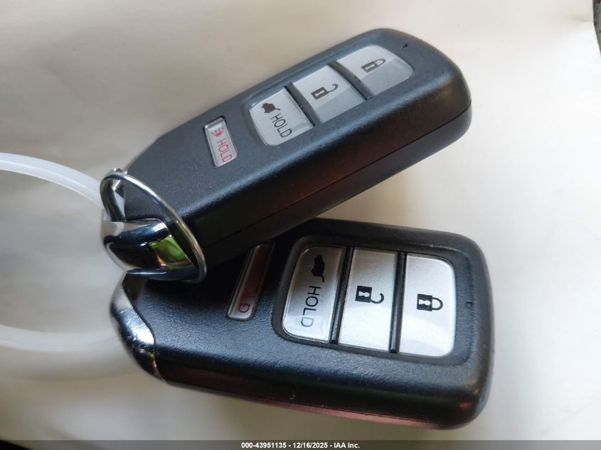 2016 Honda Cr-V Touring VIN: 5J6RM4H93GL109044 Lot: 43951135