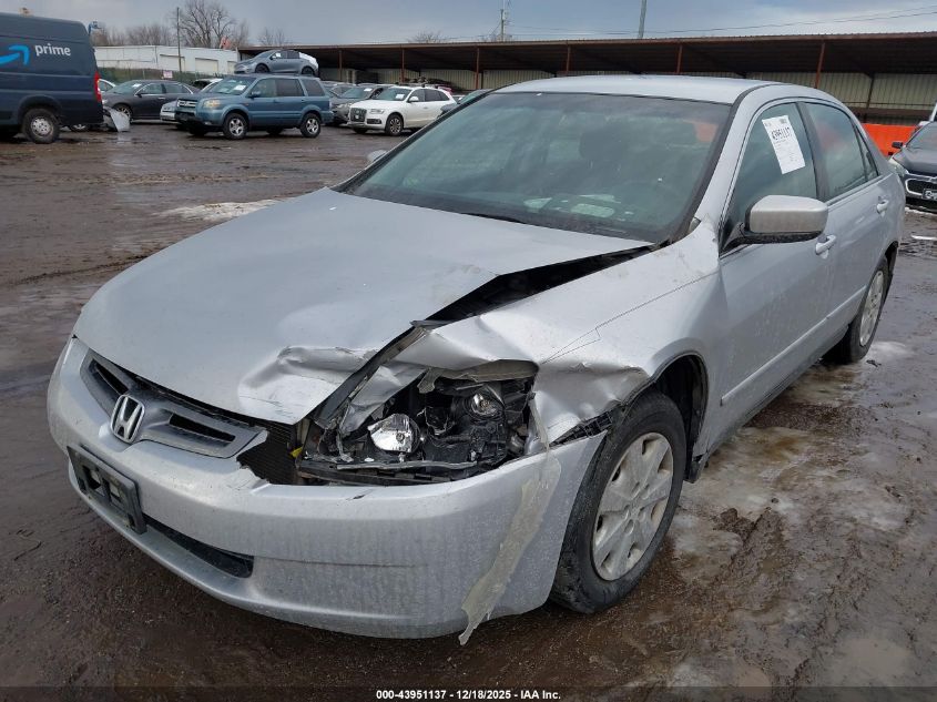 2004 Honda Accord 2.4 Lx VIN: 1HGCM56374A168994 Lot: 43951137