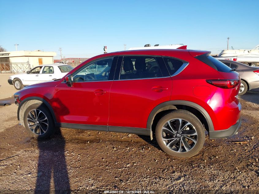 2022 Mazda Cx-5 2.5 S Premium VIN: JM3KFBDM1N1631820 Lot: 43951139