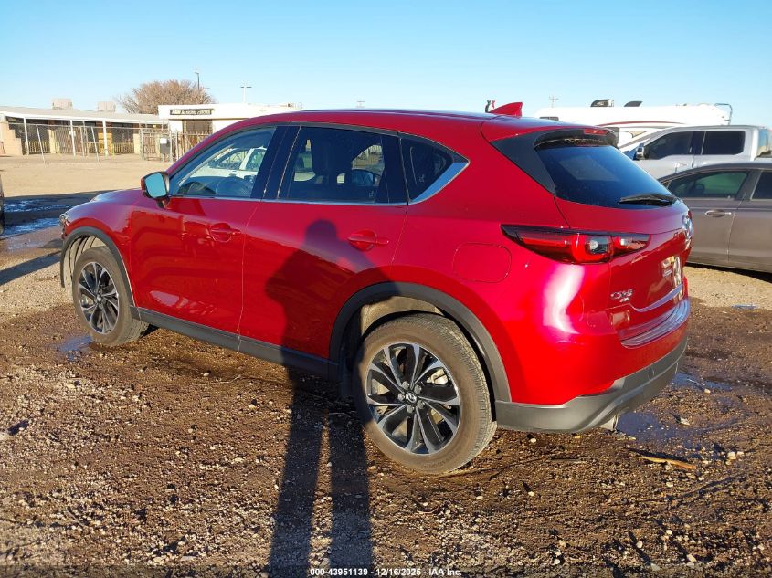 2022 Mazda Cx-5 2.5 S Premium VIN: JM3KFBDM1N1631820 Lot: 43951139