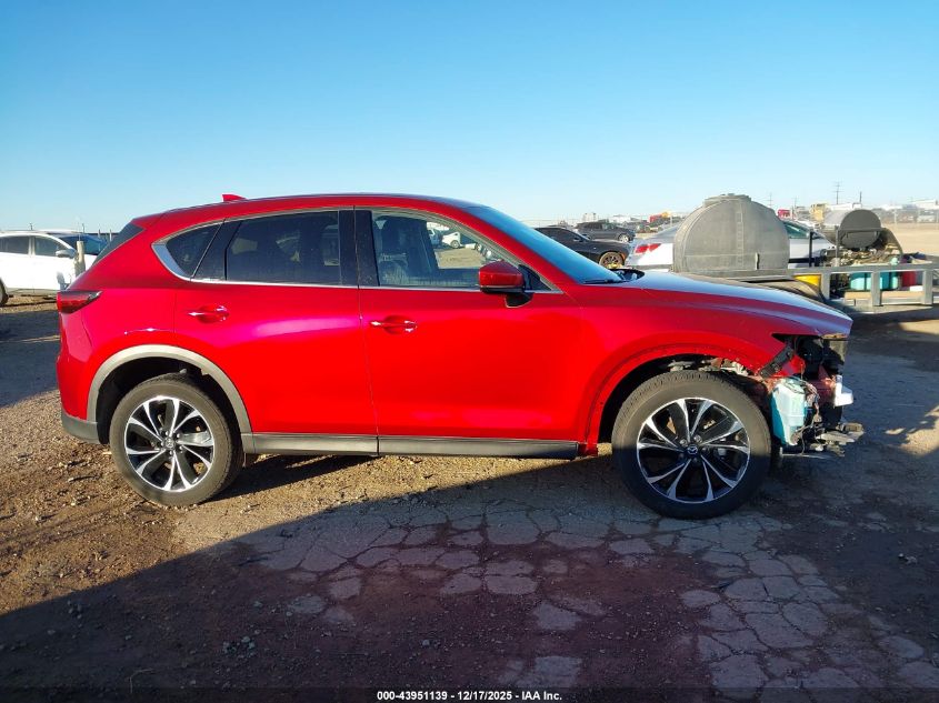 2022 Mazda Cx-5 2.5 S Premium VIN: JM3KFBDM1N1631820 Lot: 43951139