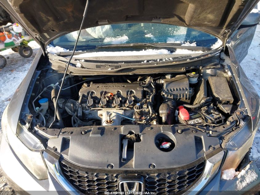 2013 Honda Civic Ex-L VIN: 19XFB2F96DE260857 Lot: 43951148