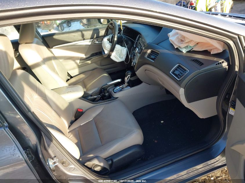 2013 Honda Civic Ex-L VIN: 19XFB2F96DE260857 Lot: 43951148