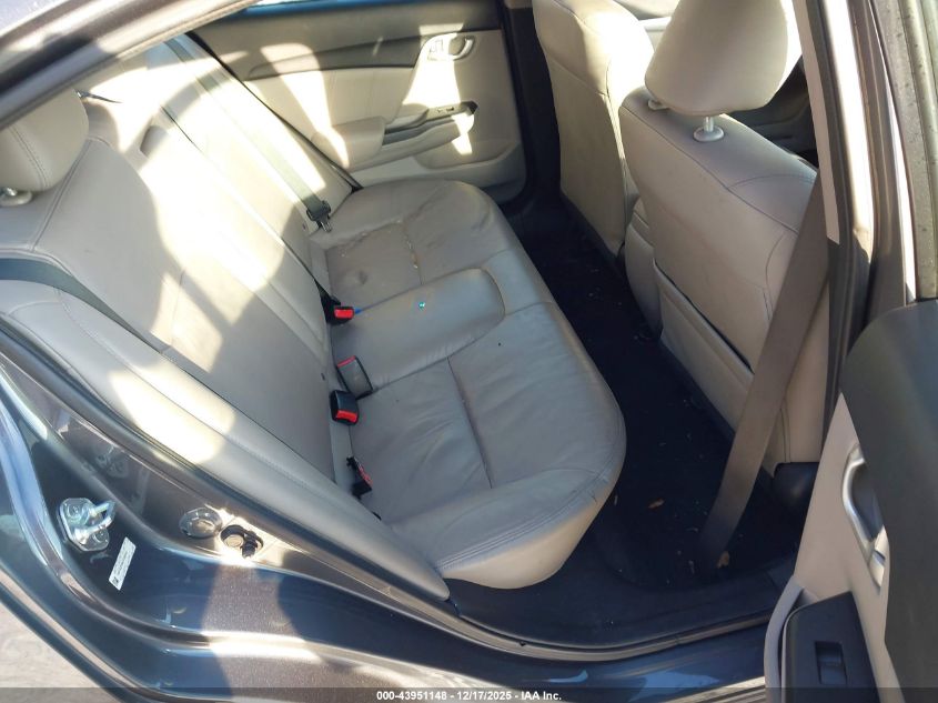 2013 Honda Civic Ex-L VIN: 19XFB2F96DE260857 Lot: 43951148