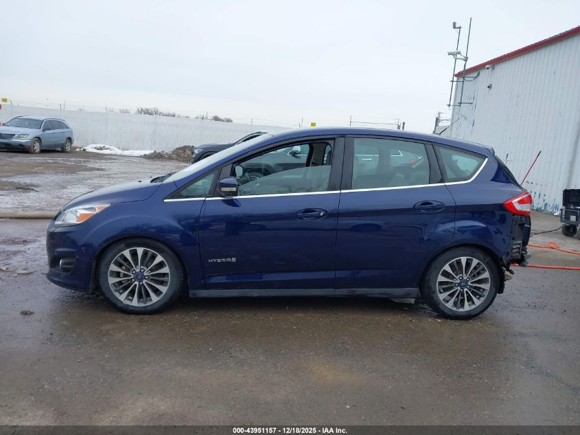 2017 Ford C-Max Hybrid Titanium VIN: 1FADP5DU8HL103691 Lot: 43951157