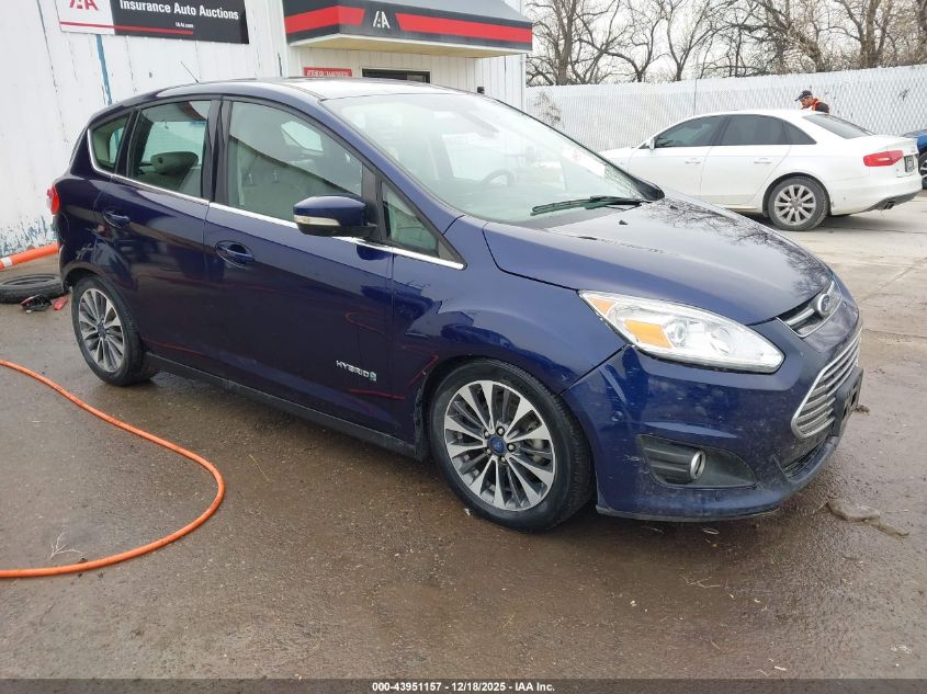 2017 Ford C-Max Hybrid Titanium VIN: 1FADP5DU8HL103691 Lot: 43951157