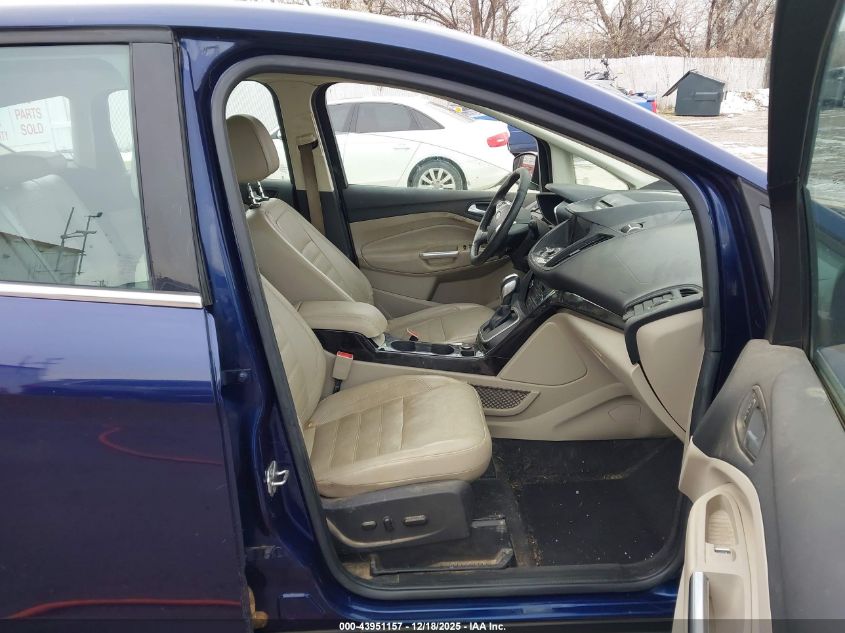 2017 Ford C-Max Hybrid Titanium VIN: 1FADP5DU8HL103691 Lot: 43951157