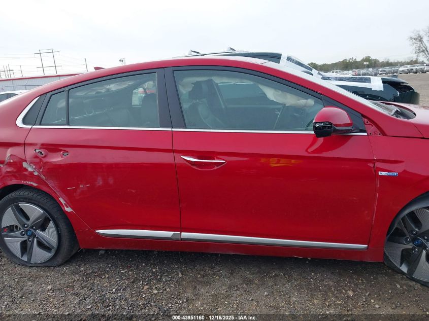 2020 Hyundai Ioniq Hybrid Limited VIN: KMHC05LC4LU215275 Lot: 43951160