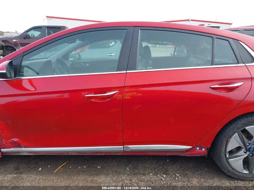 2020 Hyundai Ioniq Hybrid Limited VIN: KMHC05LC4LU215275 Lot: 43951160