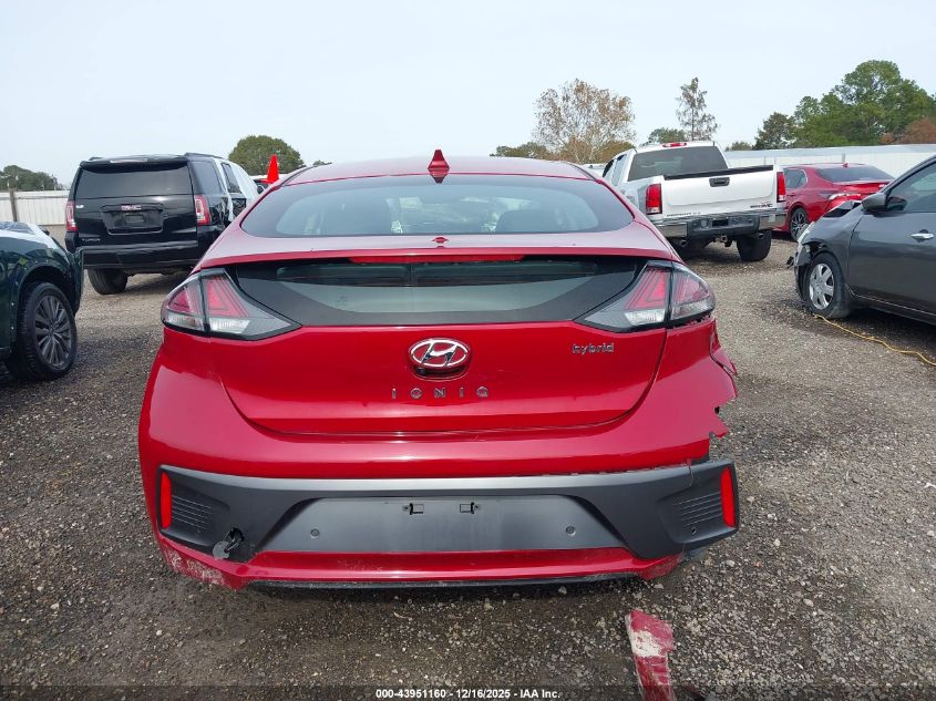 2020 Hyundai Ioniq Hybrid Limited VIN: KMHC05LC4LU215275 Lot: 43951160