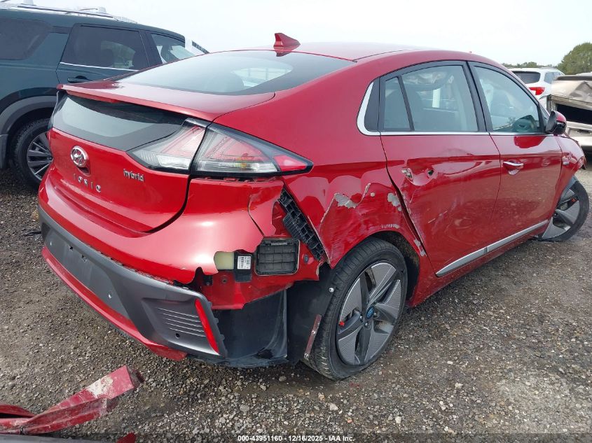 2020 Hyundai Ioniq Hybrid Limited VIN: KMHC05LC4LU215275 Lot: 43951160