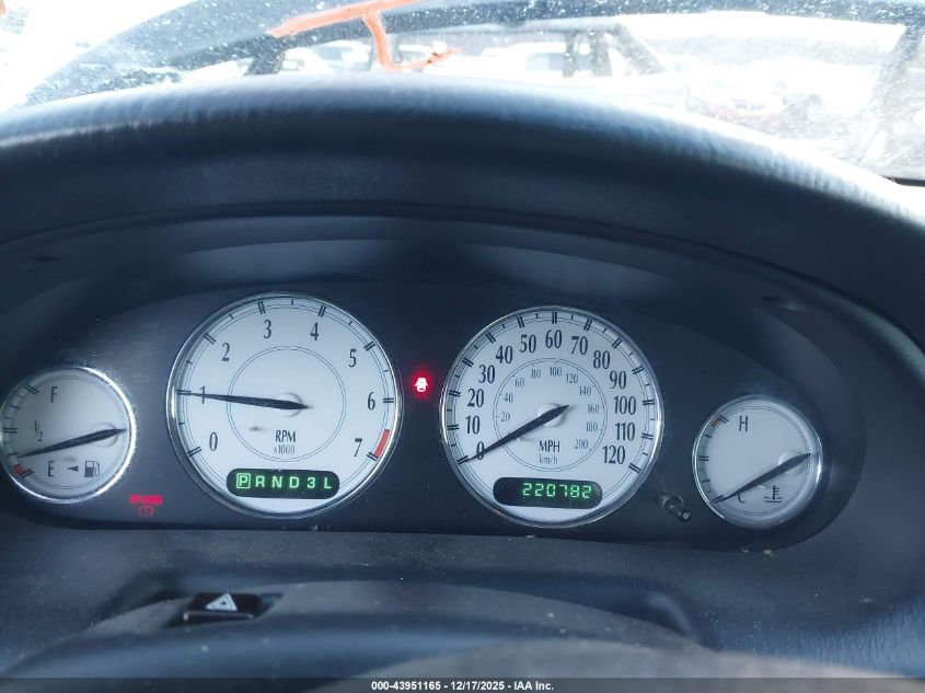 2001 Chrysler Lhs VIN: 2C3HC56G41H645313 Lot: 43951165