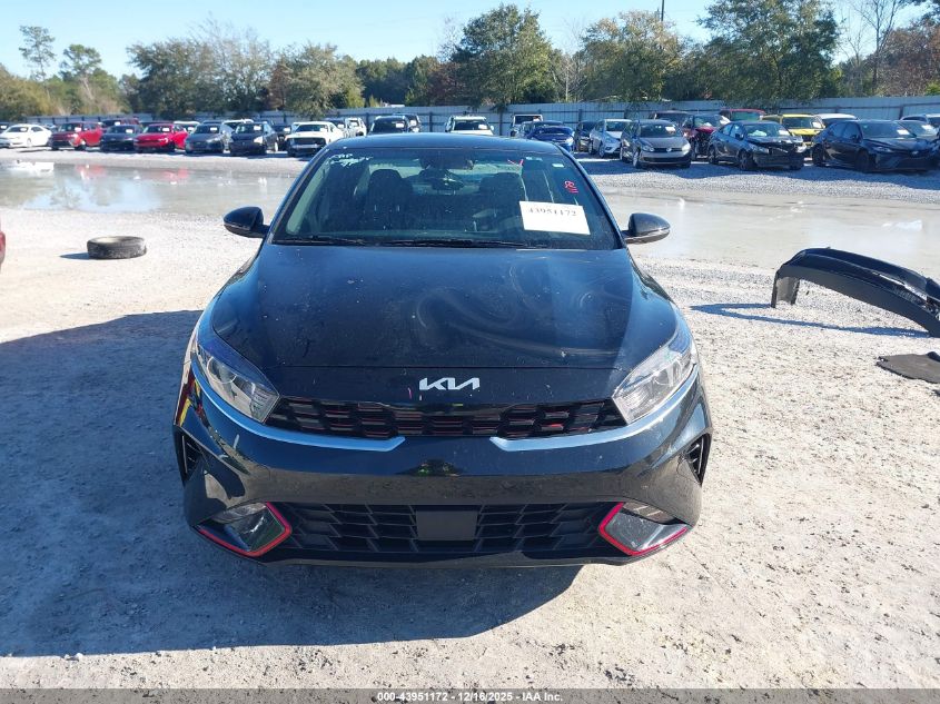 2023 Kia Forte Gt-Line VIN: 3KPF54AD5PE616394 Lot: 43951172