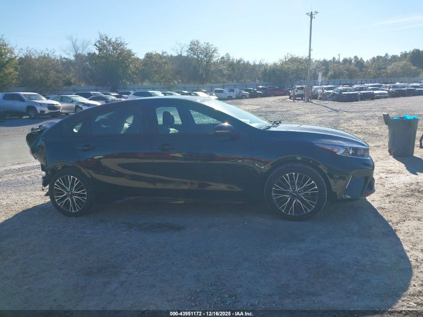 2023 Kia Forte Gt-Line VIN: 3KPF54AD5PE616394 Lot: 43951172