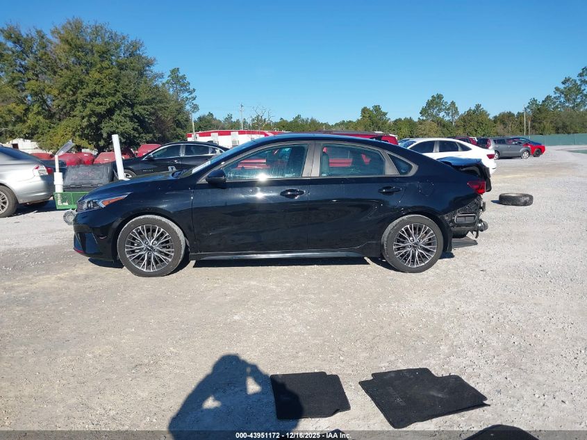 2023 Kia Forte Gt-Line VIN: 3KPF54AD5PE616394 Lot: 43951172