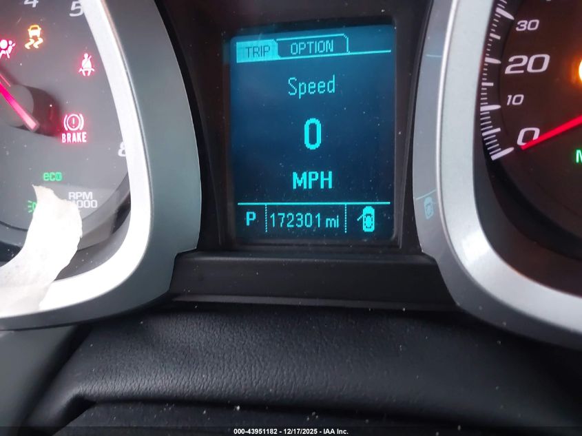 2014 Chevrolet Equinox 2Lt VIN: 1GNALCEK1EZ107205 Lot: 43951182