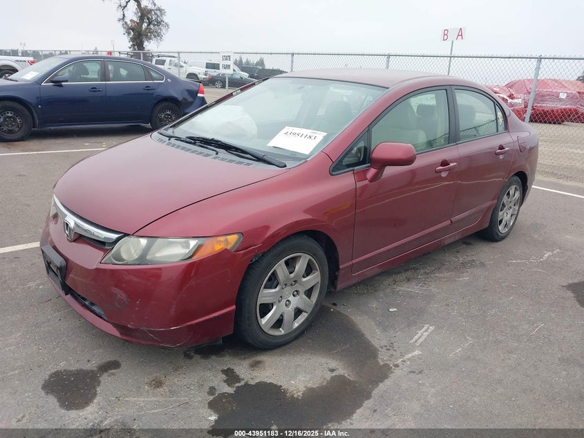 1HGFA16528L023470 2008 HONDA CIVIC photo no. 2