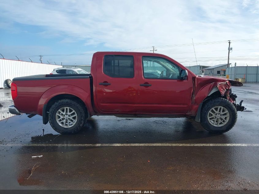 2020 Nissan Frontier Sv 4X4 VIN: 1N6ED0EBXLN725744 Lot: 43951186