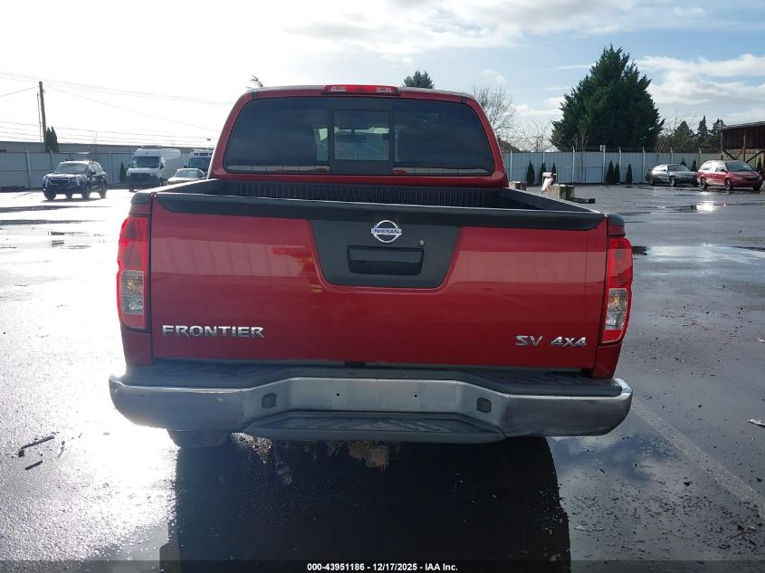 2020 Nissan Frontier Sv 4X4 VIN: 1N6ED0EBXLN725744 Lot: 43951186