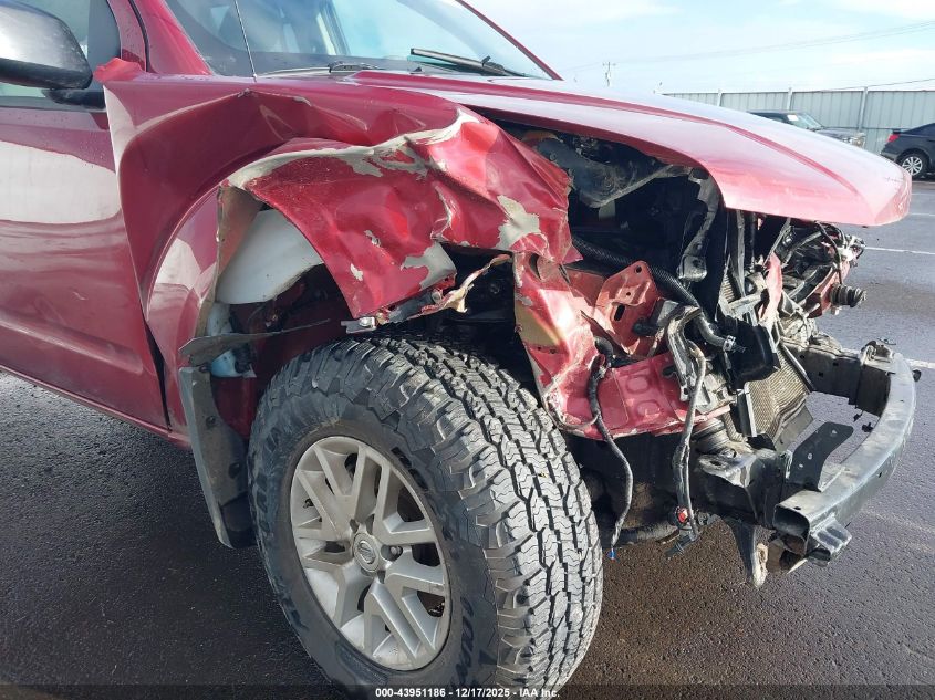 2020 Nissan Frontier Sv 4X4 VIN: 1N6ED0EBXLN725744 Lot: 43951186