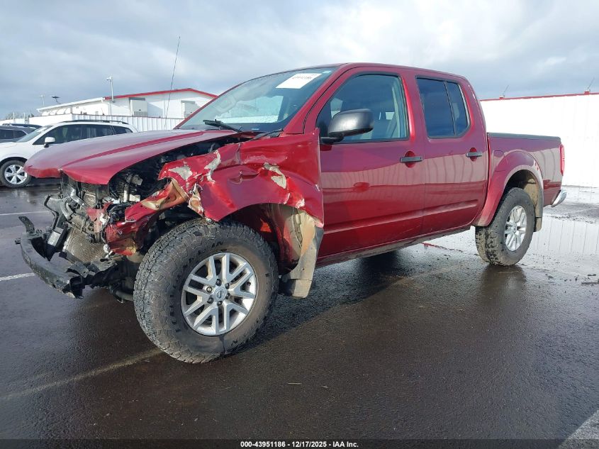 2020 Nissan Frontier Sv 4X4 VIN: 1N6ED0EBXLN725744 Lot: 43951186