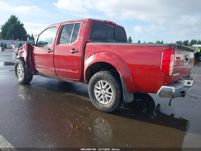 2020 Nissan Frontier Sv 4X4 VIN: 1N6ED0EBXLN725744 Lot: 43951186
