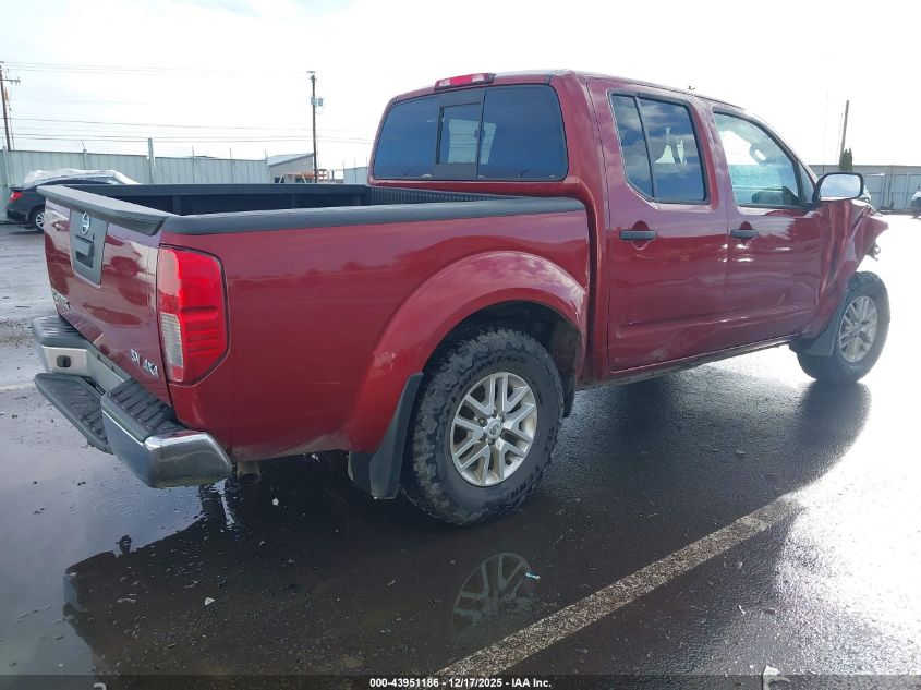 2020 Nissan Frontier Sv 4X4 VIN: 1N6ED0EBXLN725744 Lot: 43951186