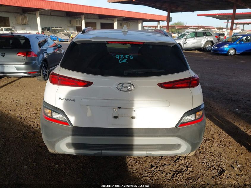 2023 Hyundai Kona Sel VIN: KM8K32ABXPU963238 Lot: 43951188