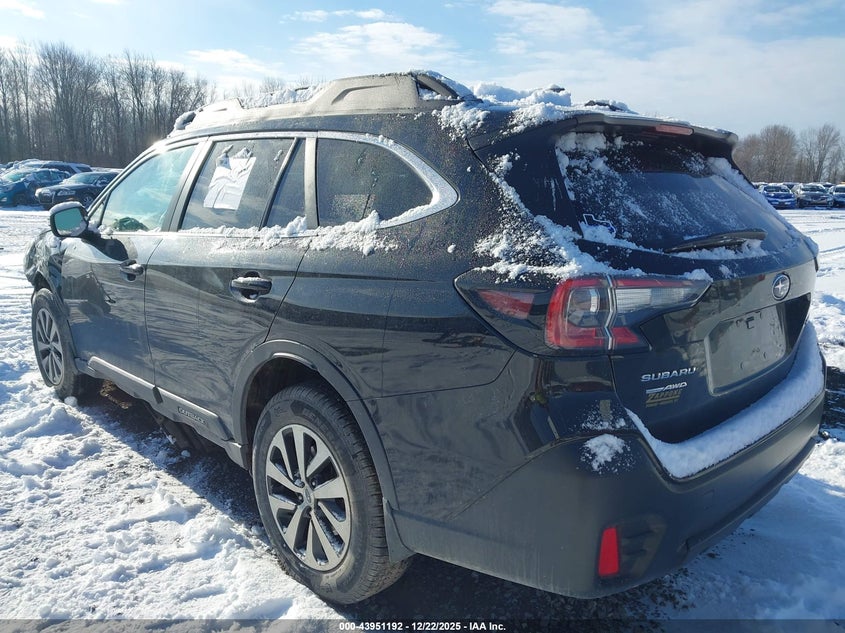 Vin: 4s4btaec9l3173507, lot: 44446835, subaru outback premium 20203
