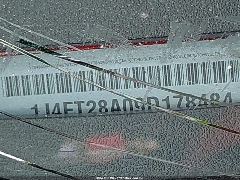 2009 Jeep Patriot Sport VIN: 1J4FT28A09D178484 Lot: 43951194