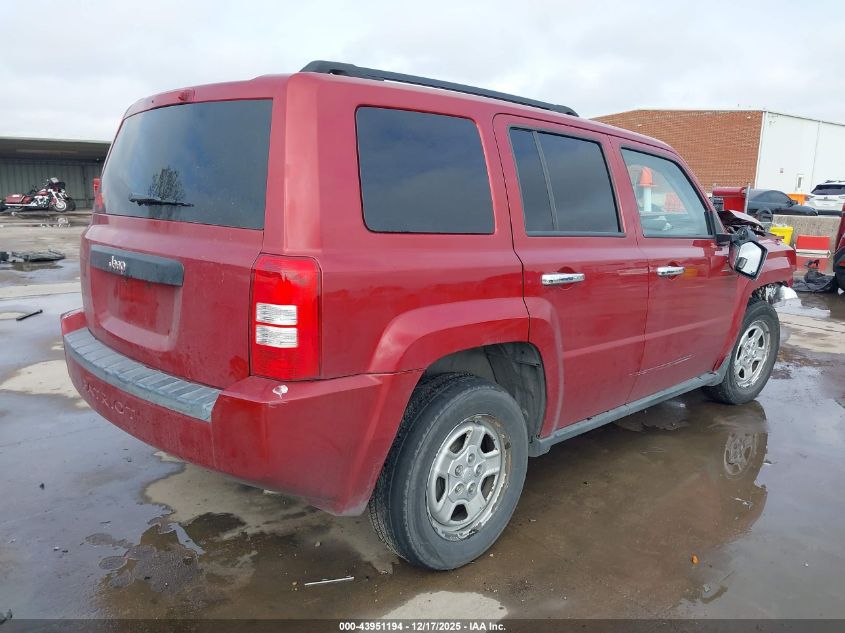 2009 Jeep Patriot Sport VIN: 1J4FT28A09D178484 Lot: 43951194