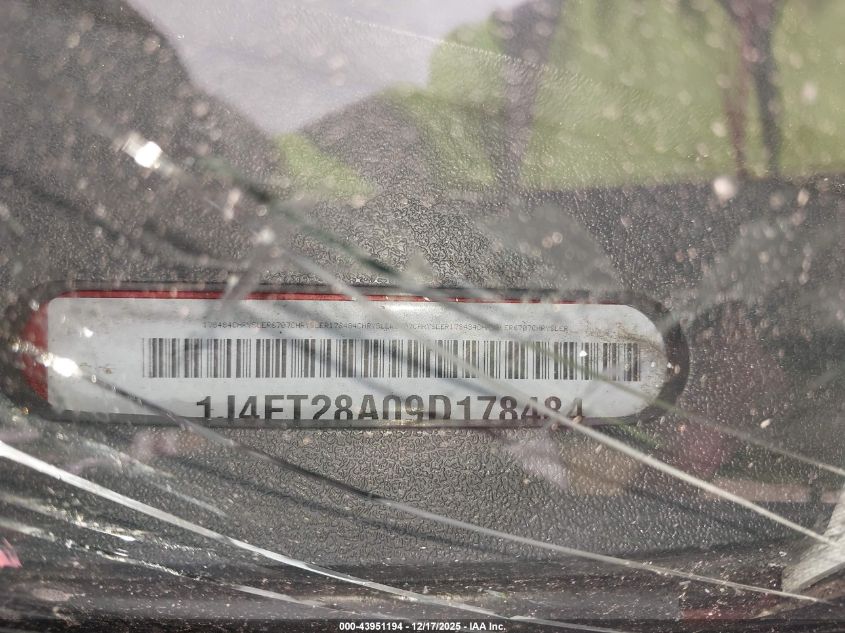 2009 Jeep Patriot Sport VIN: 1J4FT28A09D178484 Lot: 43951194