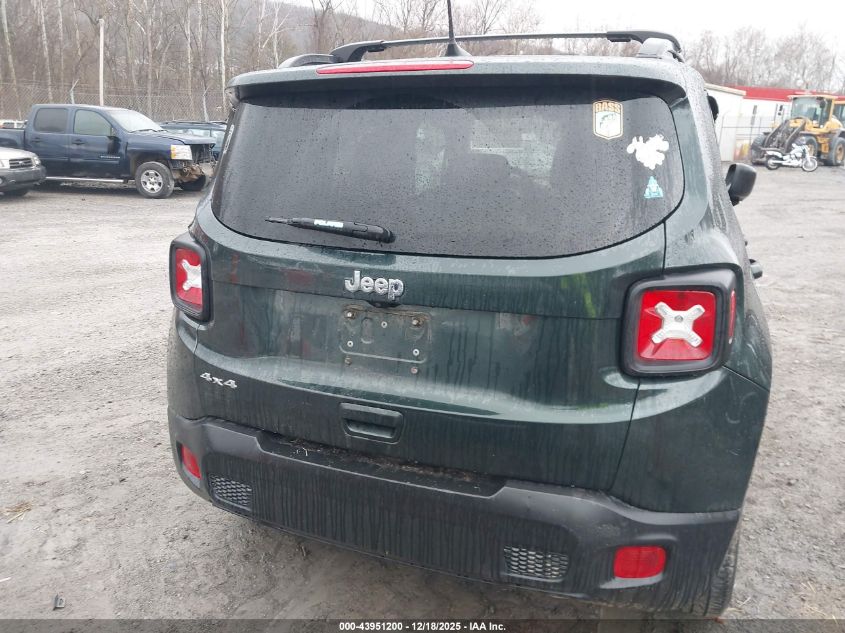 2021 Jeep Renegade Jeepster 4X4 VIN: ZACNJDAB7MPM30857 Lot: 43951200