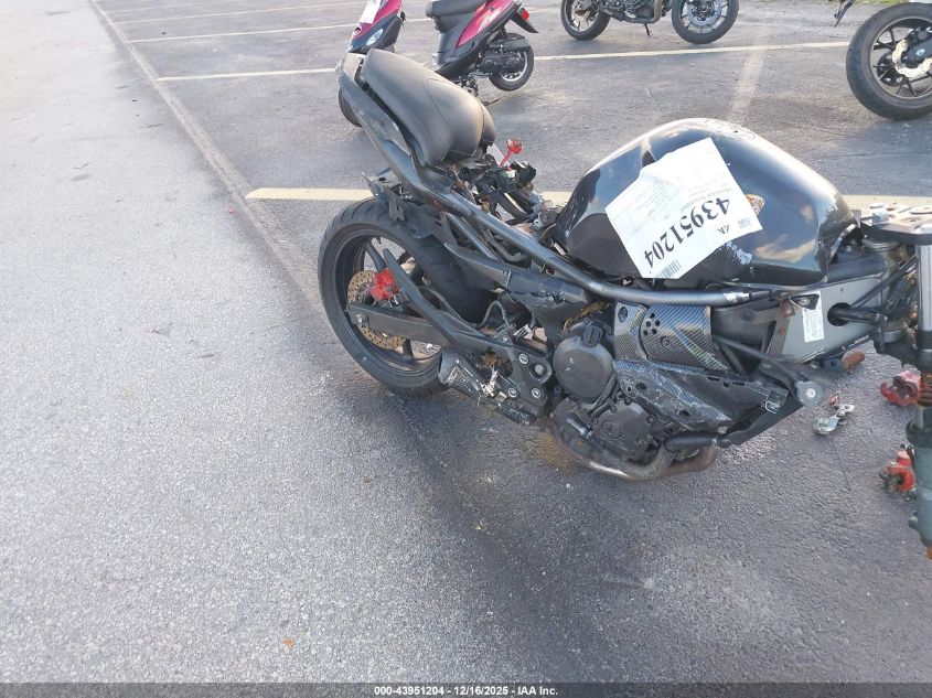 2009 Yamaha Fz6 R VIN: JYARJ18E49A002458 Lot: 43951204