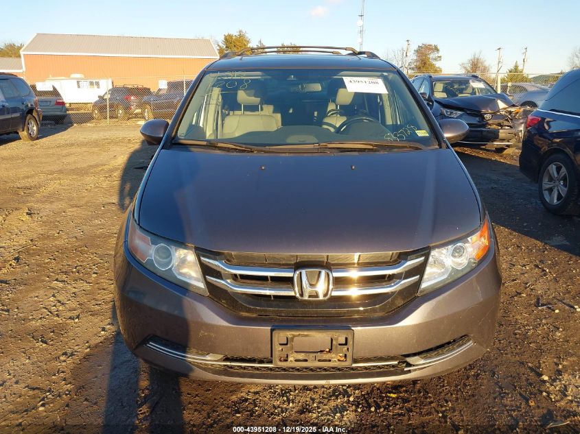 2016 Honda Odyssey Ex-L VIN: 5FNRL5H61GB083728 Lot: 43951208