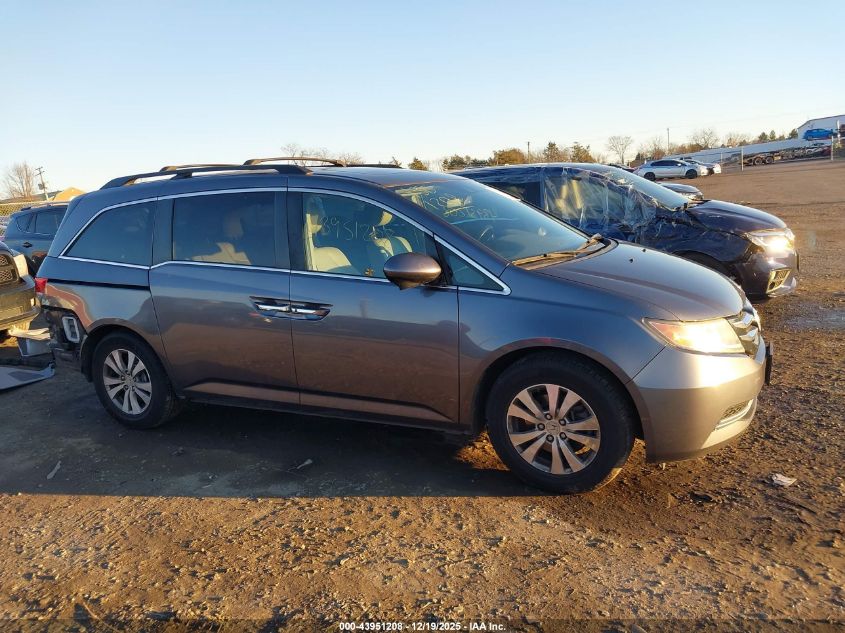 2016 Honda Odyssey Ex-L VIN: 5FNRL5H61GB083728 Lot: 43951208