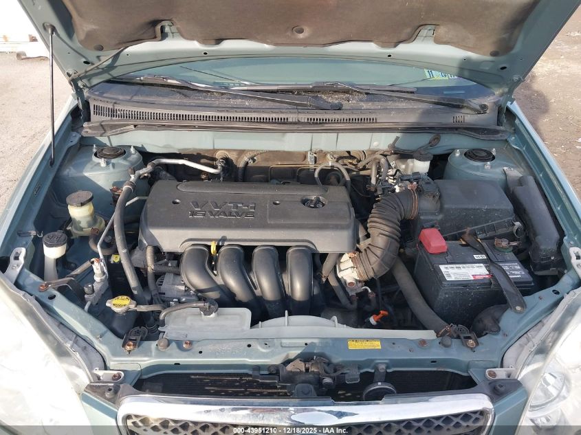 2007 Toyota Corolla Le VIN: 2T1BR32E77C765733 Lot: 43951210