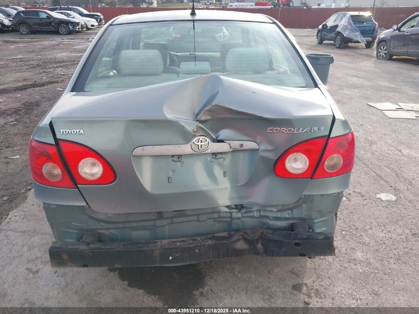 2007 Toyota Corolla Le VIN: 2T1BR32E77C765733 Lot: 43951210